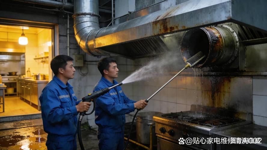 吕梁商用油烟管道清洗